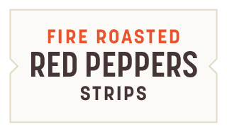 Roland fire roasted red peppers strips
