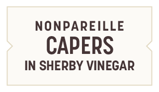 Roland nonpareille capers in sherby vinegar