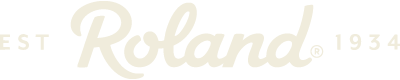 Roland Logo Beige Roland Logo Beige