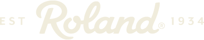 Roland Logo Beige Roland Logo Beige