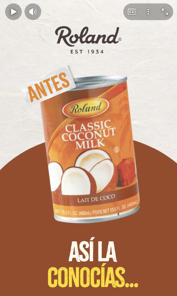 Roland Costa Rica ¿Ya sabías que tenemos cambio de imagen en nuestra leche de coco? Roland Costa Rica ¿Ya sabías que tenemos cambio de imagen en nuestra leche de coco?